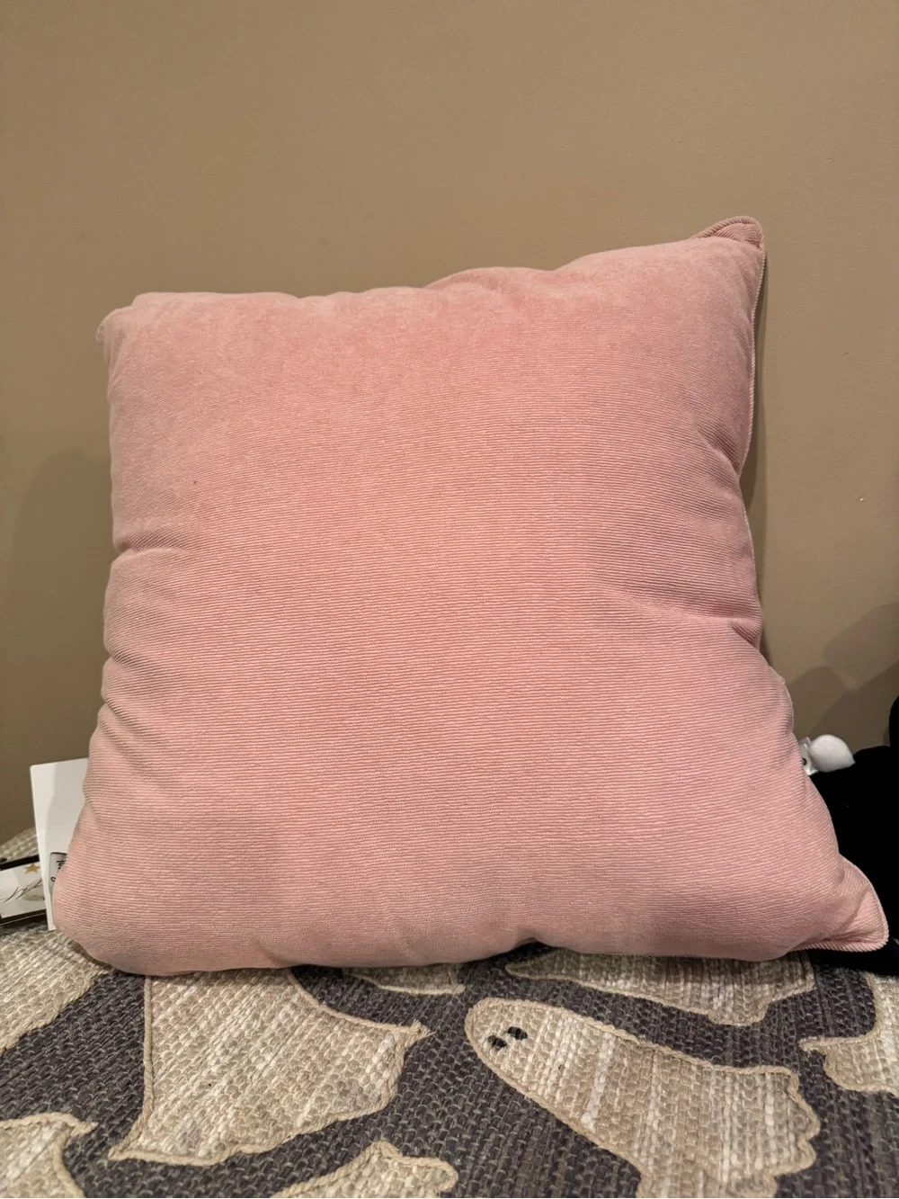 After Midnight Halloween Witch Pink Pillow -  NWT
